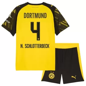Maglia Borussia Dortmund Nico Schlotterbeck 4 Bambino Gara Home 2025/26