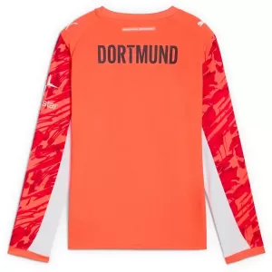Maglia Portiere Borussia Dortmund 2025/26 Maniche Lunghe Rosso
