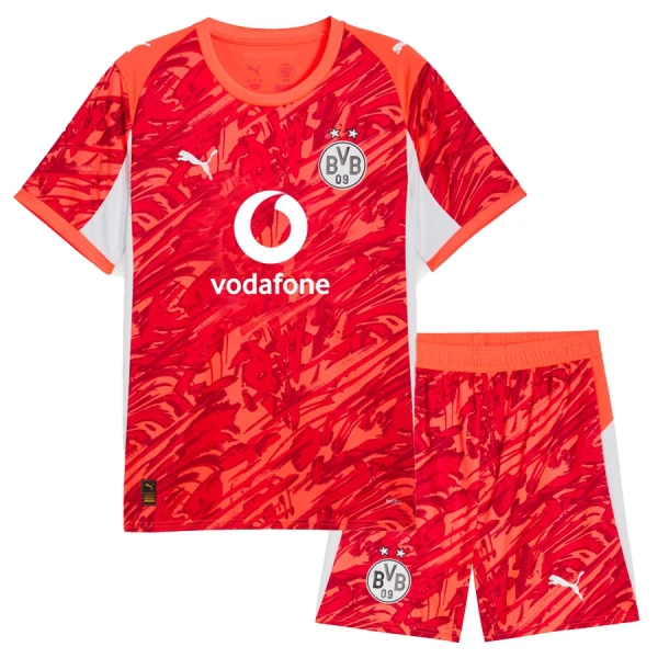 Maglia Portiere Borussia Dortmund Bambino 2025/26 Rosso Maglia Portiere Borussia Dortmund Bambino 2025/26 Rosso