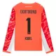 Maglia Portiere Borussia Dortmund Kobel 1 2025/26 Maniche Lunghe Rosso Maglia Portiere Borussia Dortmund Kobel 1 2025/26 Maniche Lunghe Rosso