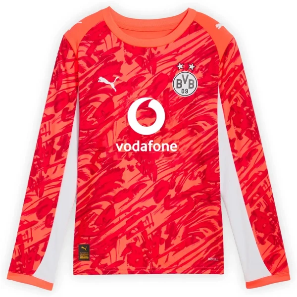Maglia Portiere Borussia Dortmund Kobel 1 2025/26 Maniche Lunghe Rosso