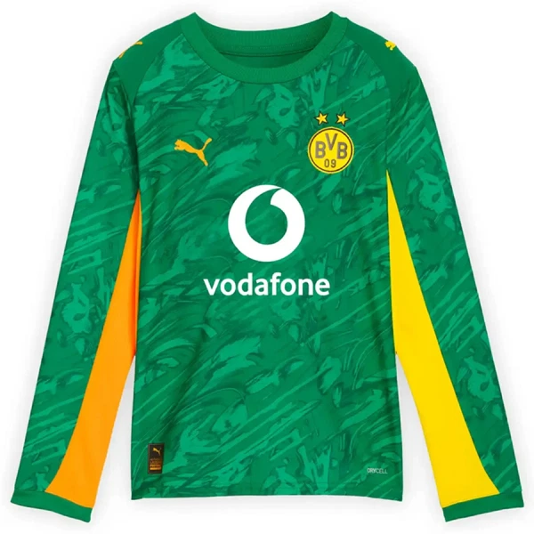 Maglia Portiere Borussia Dortmund Kobel 1 2025/26 Maniche Lunghe Verde