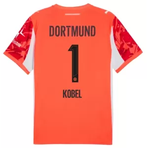 Maglia Portiere Borussia Dortmund Kobel 1 2025/26 Rosso Maglia Portiere Borussia Dortmund Kobel 1 2025/26 Rosso