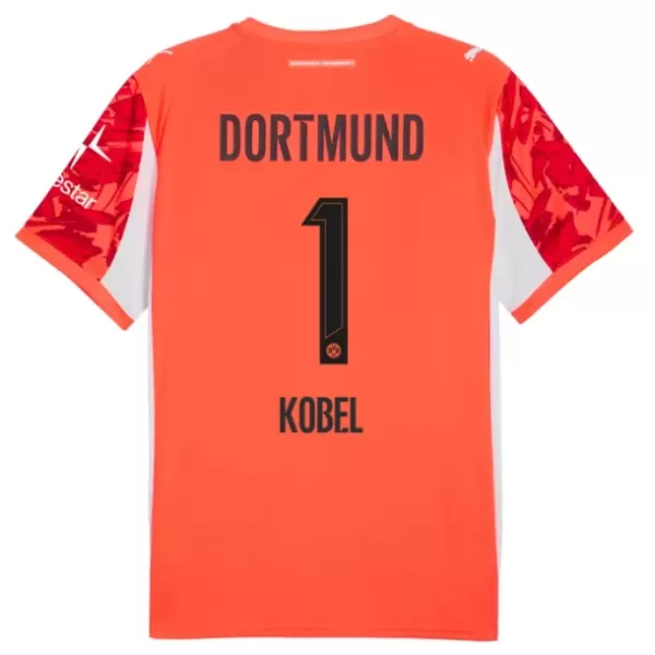 Maglia Portiere Borussia Dortmund Kobel 1 2025/26 Rosso Maglia Portiere Borussia Dortmund Kobel 1 2025/26 Rosso
