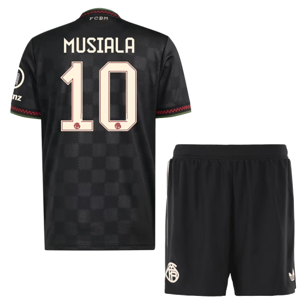 Maglia FC Bayern Monaco Jamal Musiala 10 Bambino Gara Third 2025/26