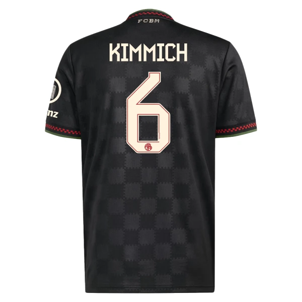 Maglia FC Bayern Monaco Joshua Kimmich 6 Gara Third 2025/26 Maglia FC Bayern Monaco Joshua Kimmich 6 Gara Third 2025/26