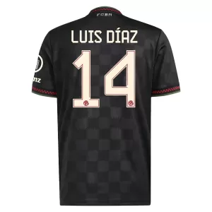 Maglia FC Bayern Monaco Luis Díaz 14 Gara Third 2025/26