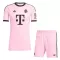 Maglia Portiere FC Bayern Monaco Bambino 2025/26 Rosa