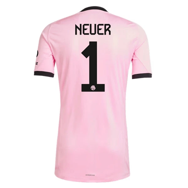 Maglia Portiere FC Bayern Monaco Manuel Neuer 1 2025/26 Rosa