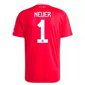 Maglia Portiere FC Bayern Monaco Manuel Neuer 1 2025/26 Rosso Maglia Portiere FC Bayern Monaco Manuel Neuer 1 2025/26 Rosso