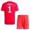 Maglia Portiere FC Bayern Monaco Manuel Neuer 1 Bambino 2025/26 Rosso
