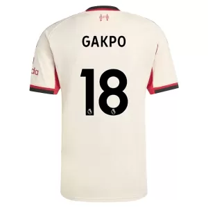 Maglia Liverpool Cody Gakpo 18 Gara Away 2025/26 Maglia Liverpool Cody Gakpo 18 Gara Away 2025/26