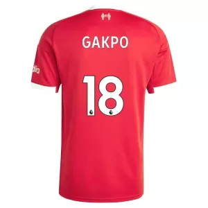 Maglia Liverpool Cody Gakpo 18 Gara Home 2025/26 Maglia Liverpool Cody Gakpo 18 Gara Home 2025/26