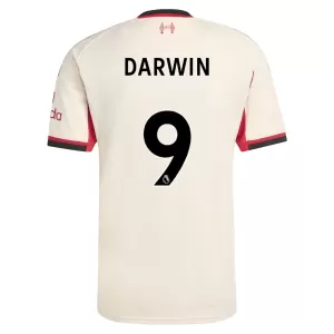 Maglia Liverpool Darwin Núñez 9 Gara Away 2025/26
