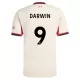 Maglia Liverpool Darwin Núñez 9 Gara Away 2025/26 Maglia Liverpool Darwin Núñez 9 Gara Away 2025/26