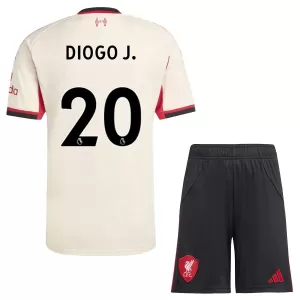Maglia Liverpool Diogo Jota 20 Bambino Gara Away 2025/26 Maglia Liverpool Diogo Jota 20 Bambino Gara Away 2025/26