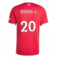 Maglia Liverpool Diogo Jota 20 Gara Home 2025/26 Maglia Liverpool Diogo Jota 20 Gara Home 2025/26