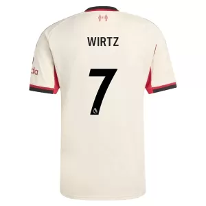 Maglia Liverpool Florian Wirtz 7 Gara Away 2025/26 Maglia Liverpool Florian Wirtz 7 Gara Away 2025/26