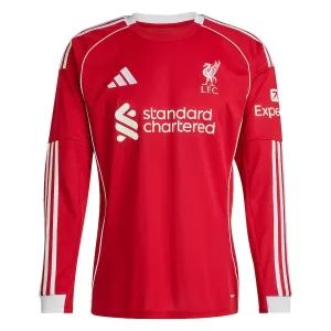 Maglia Liverpool Gara Home 2025/26 Maniche Lunghe