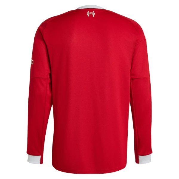 Maglia Liverpool Gara Home 2025/26 Maniche Lunghe