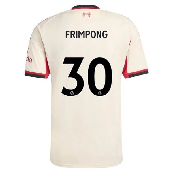 Maglia Liverpool Jeremie Frimpong 30 Gara Away 2025/26 Maglia Liverpool Jeremie Frimpong 30 Gara Away 2025/26