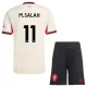 Maglia Liverpool Mohamed Salah 11 Bambino Gara Away 2025/26