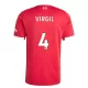 Maglia Liverpool Virgil van Dijk 4 Bambino Gara Home 2025/26