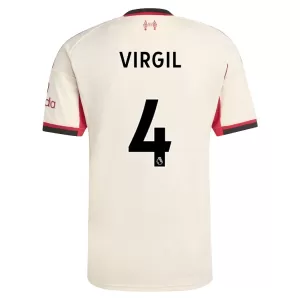 Maglia Liverpool Virgil van Dijk 4 Gara Away 2025/26 Maglia Liverpool Virgil van Dijk 4 Gara Away 2025/26