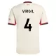 Maglia Liverpool Virgil van Dijk 4 Gara Away 2025/26