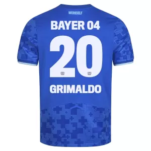 Maglia Bayer 04 Leverkusen Alejandro Grimaldo 20 Gara Third 2025/26