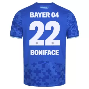 Maglia Bayer 04 Leverkusen Victor Boniface 22 Gara Third 2025/26