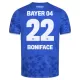 Maglia Bayer 04 Leverkusen Victor Boniface 22 Gara Third 2025/26