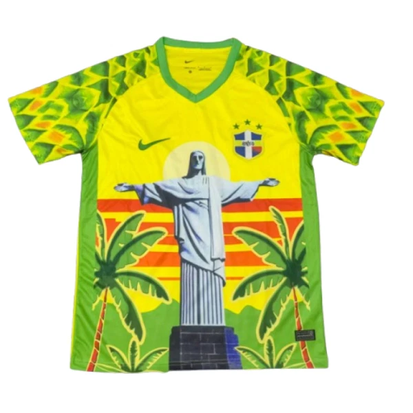 Maglia Brasile 2025 Bianco (Speciell) Maglia Brasile 2025 Bianco (Speciell)