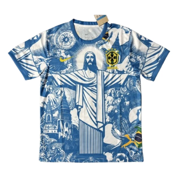 Maglia Brasile 2025 Blu (Speciell)
