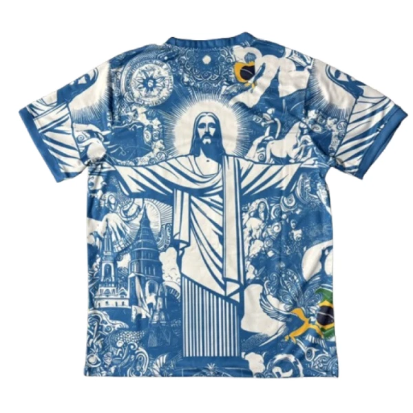 Maglia Brasile 2025 Blu (Speciell)