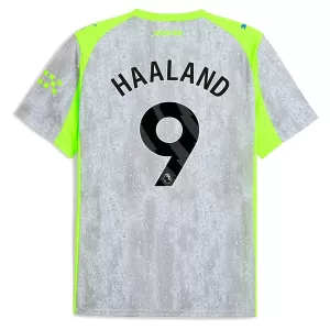 Maglia Manchester City Erling Haaland 9 Gara Third 2025/26