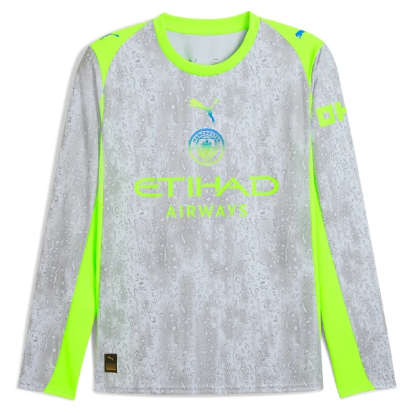 Maglia Manchester City Gara Third 2025/26 Maniche Lunghe Maglia Manchester City Gara Third 2025/26 Maniche Lunghe