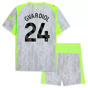 Maglia Manchester City Josko Gvardiol 24 Bambino Gara Third 2025/26