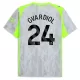 Maglia Manchester City Josko Gvardiol 24 Gara Third 2025/26 Maglia Manchester City Josko Gvardiol 24 Gara Third 2025/26