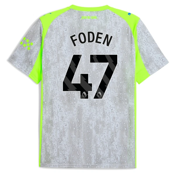 Maglia Manchester City Phil Foden 47 Gara Third 2025/26 Maglia Manchester City Phil Foden 47 Gara Third 2025/26