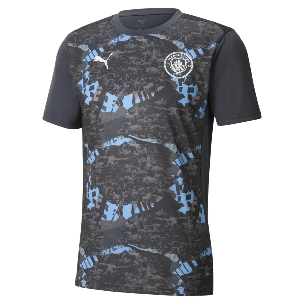Maglia Manchester City Pre-Match 2025/26 Nero Maglia Manchester City Pre-Match 2025/26 Nero
