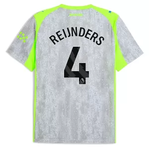 Maglia Manchester City Reijnders 4 Gara Third 2025/26