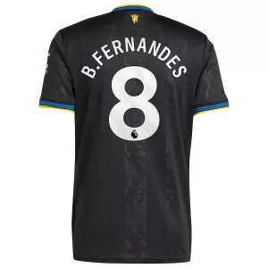 Maglia Manchester United Bruno Fernandes 8 Gara Third 2025/26