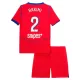 Maglia Paris Saint-Germain Achraf Hakimi 2 Bambino Gara Third 2025/26 Maglia Paris Saint-Germain Achraf Hakimi 2 Bambino Gara Third 2025/26