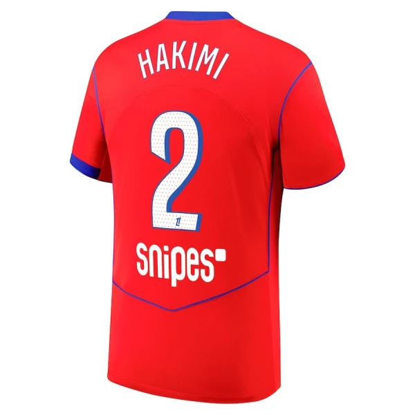 Maglia Paris Saint-Germain Achraf Hakimi 2 Gara Third 2025/26 Maglia Paris Saint-Germain Achraf Hakimi 2 Gara Third 2025/26