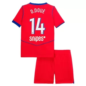 Maglia Paris Saint-Germain Desire Doue 14 Bambino Gara Third 2025/26