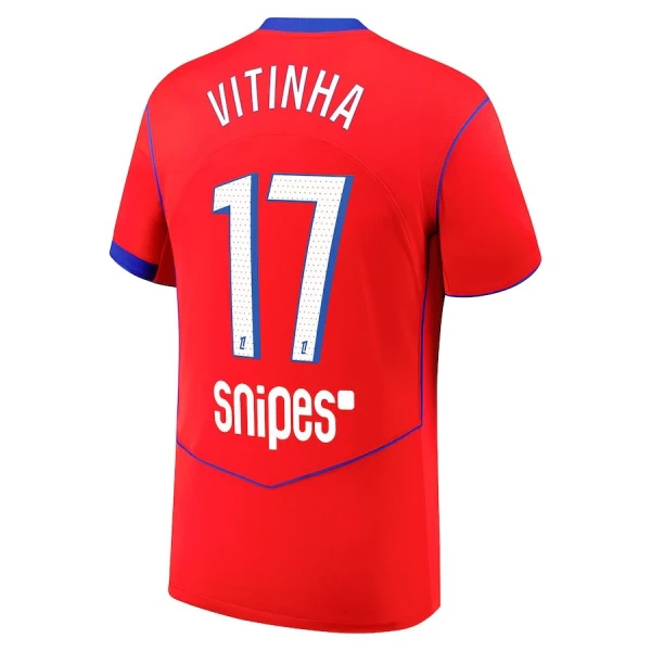 Maglia Paris Saint-Germain Vitinha 17 Gara Third 2025/26 Maglia Paris Saint-Germain Vitinha 17 Gara Third 2025/26