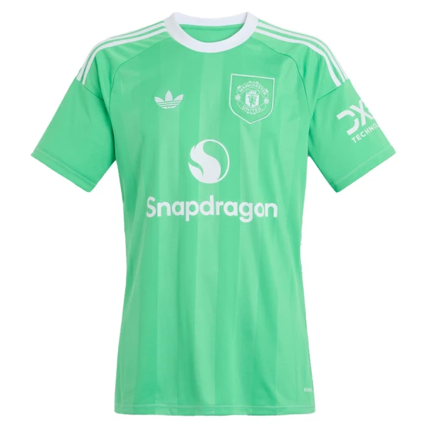 Maglia Portiere Manchester United Bambino 2025/26 Verde
