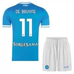 Maglia SSC Napoli Kevin De Bruyne 11 Bambino Gara Home 2025/26 Maglia SSC Napoli Kevin De Bruyne 11 Bambino Gara Home 2025/26