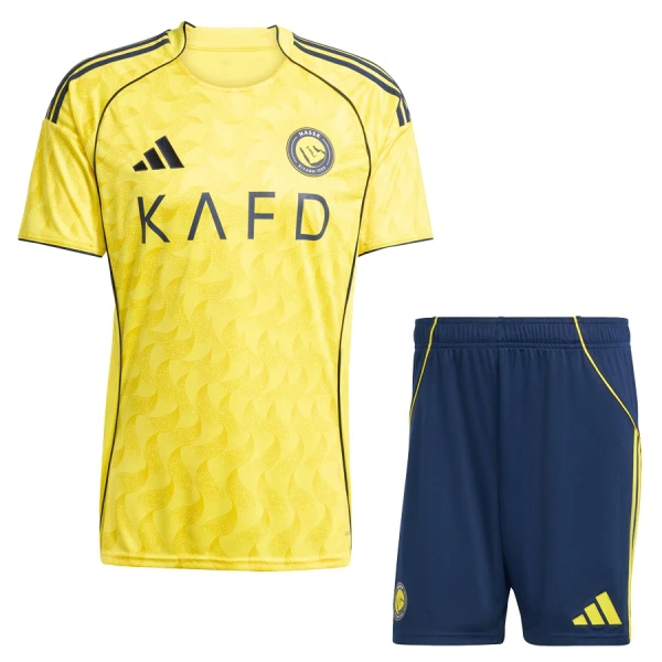 Maglia Al-Nassr FC Bambino Gara Home 2025/26 Maglia Al-Nassr FC Bambino Gara Home 2025/26